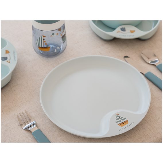 Little Dutch Dětský příbor 3ks Námořnický záliv