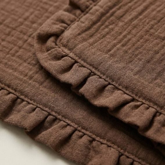 Albero Mio Mušelínová dečka ČOKOLÁDOVÁ