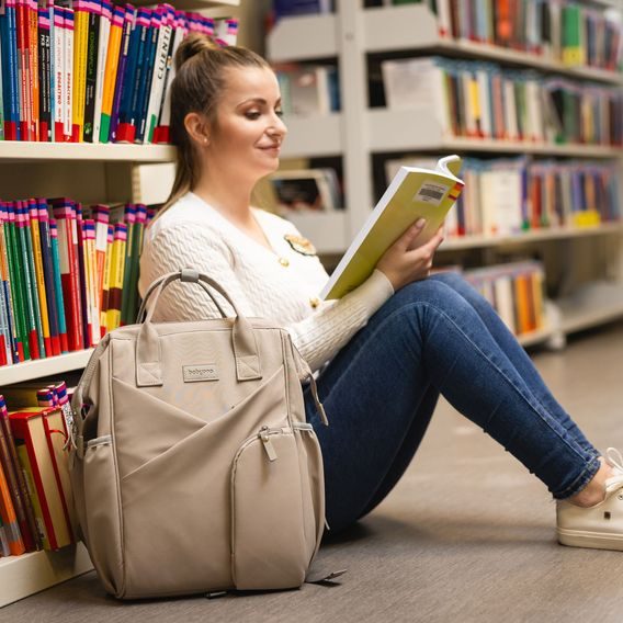 BabyOno Přebalovací batoh Modern Style BÉŽOVO-ŠEDÝ