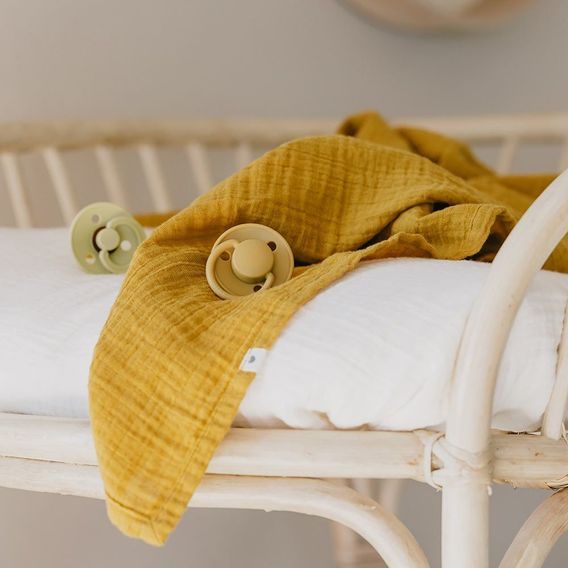 BIBS Mušelínová zavinovačka/osuška BIO bavlna IVORY