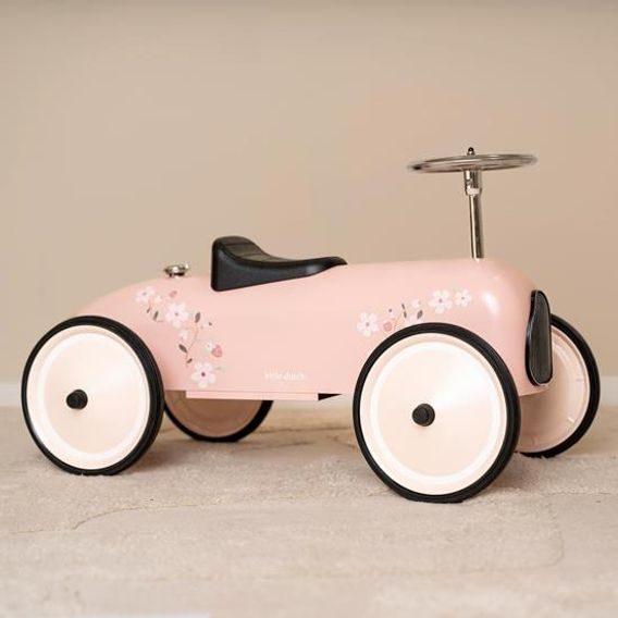 Little Dutch Odrážedlo retro auto PINK