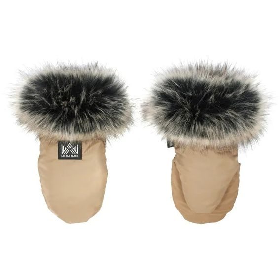 Little Elite Rukavice na kočárek CAMEL