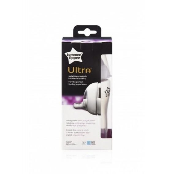 Tommee Tippee Kojenecká láhev ULTRA 340ml 0m+, 1ks