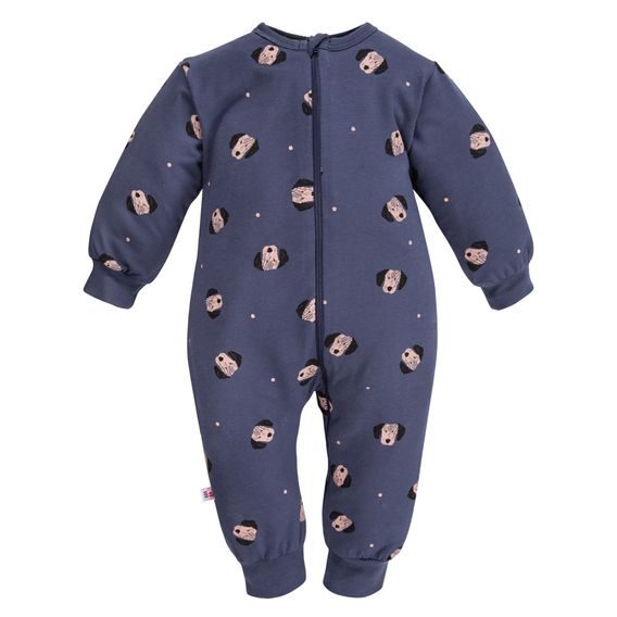 Eevi Overal bez ťapek na zip Puppy Playtime TMAVĚ MODRÁ