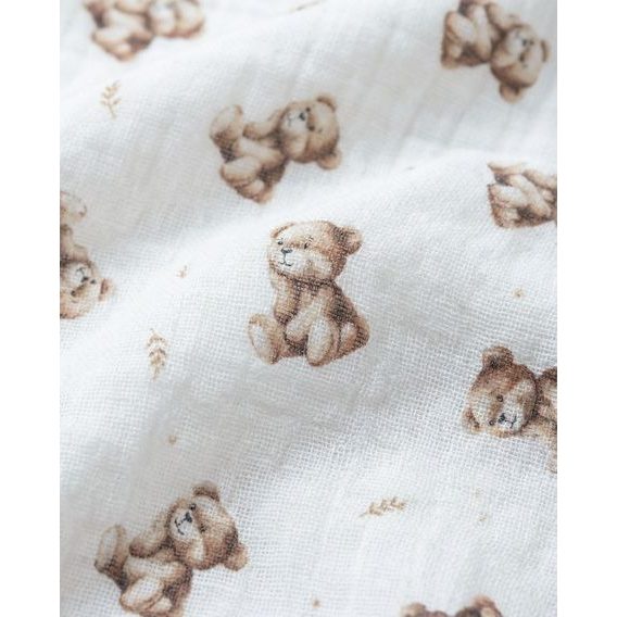 Albero Mio Mušelínové povlečení VINTAGE TEDDY