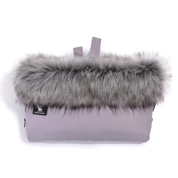 Cottonmoose Rukávník s kožíškem SVĚTLE ŠEDÝ