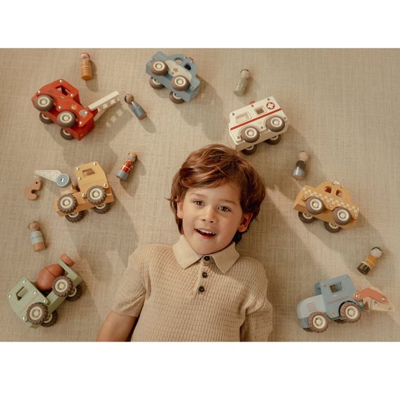 Little Dutch Policejní auto dřevěné