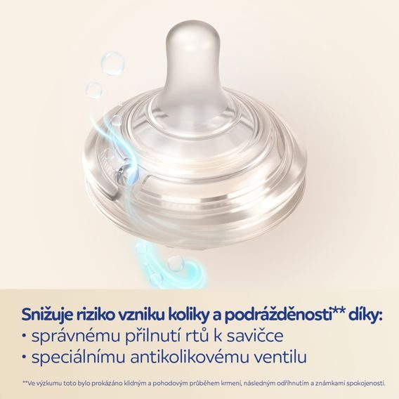 Canpol babies Savička Natural Shape 2ks MINI (0m+)