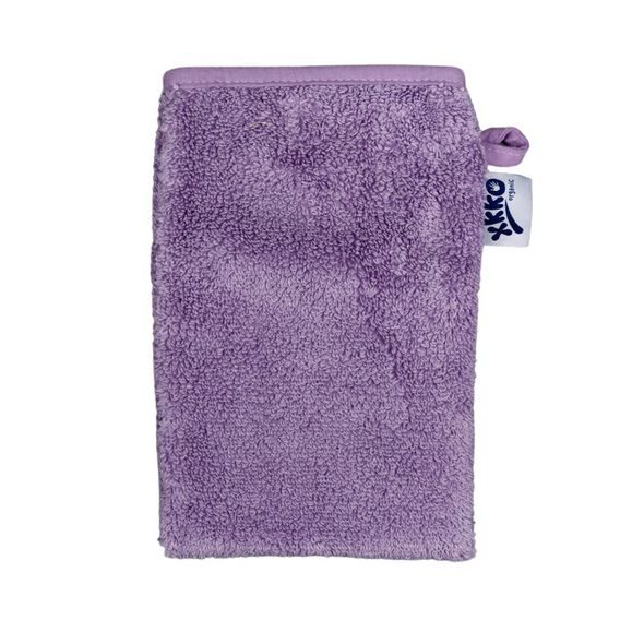 Kikko BIO bavlněná froté žínka XKKO Organic LAVENDER AURA