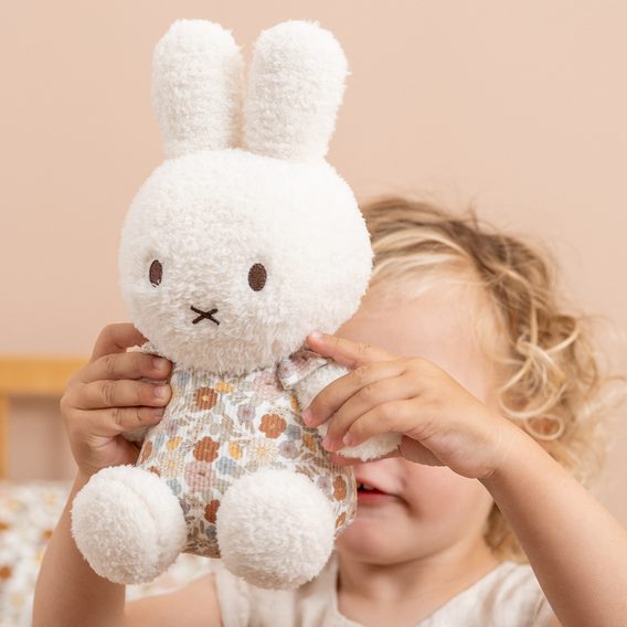 Little Dutch Plyšový králíček Miffy Vintage Kytičky 25cm