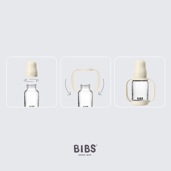 BIBS Ouška k láhvi BLUSH