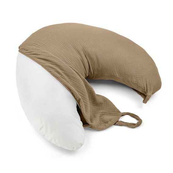 Albero Mio Mušelínový kojící polštář (CC5) KARAMELOVÁ