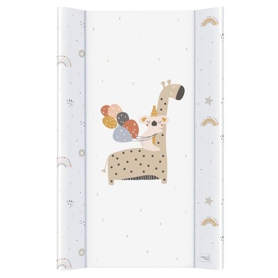 Ceba baby Přebalovací podložka s pevnou deskou COMFORT (50x80) Giraffe