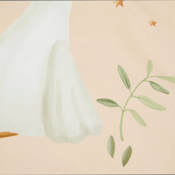 Little Dutch Povlečení organic Husa Newborn Naturals (100x140/60x40)