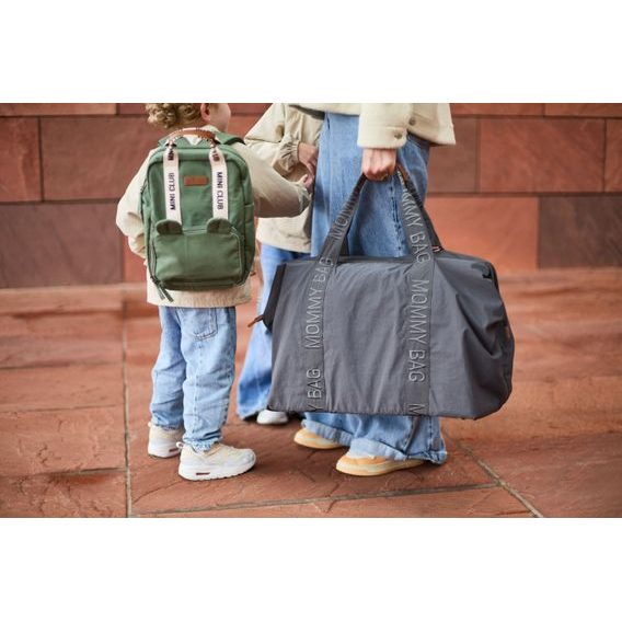 Childhome Přebalovací taška Mommy Bag Signature Urban Dark Grey