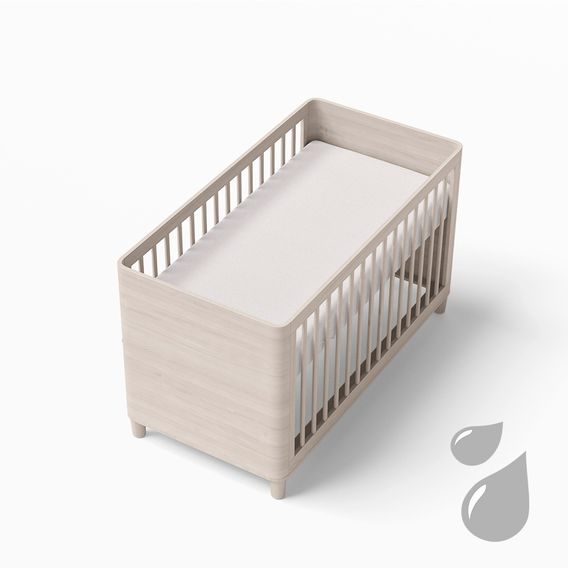 Eevi Nepromokavé prostěradlo Froté 120x60cm KRÉMOVÁ