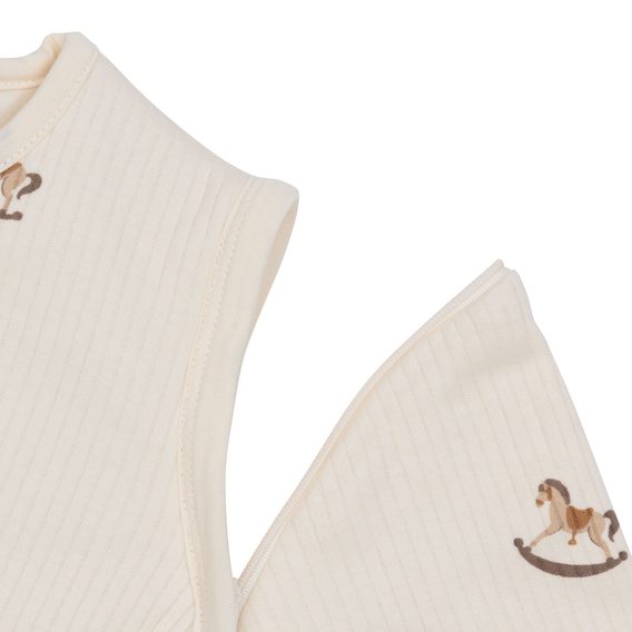 Jollein Spací pytel 2v1 s odepínacími rukávy 3-6m NOSTALGIC RIDE (70cm)