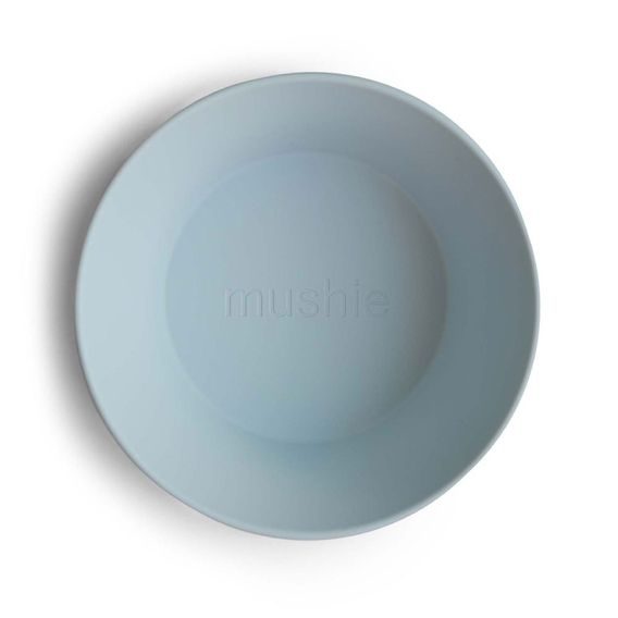 Mushie Kulatá miska 2ks POWDER BLUE