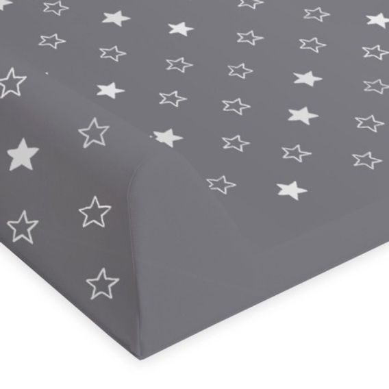 Ceba baby Přebalovací podložka s pevnou deskou COMFORT (50x70) Hvězdy tmavě šedá