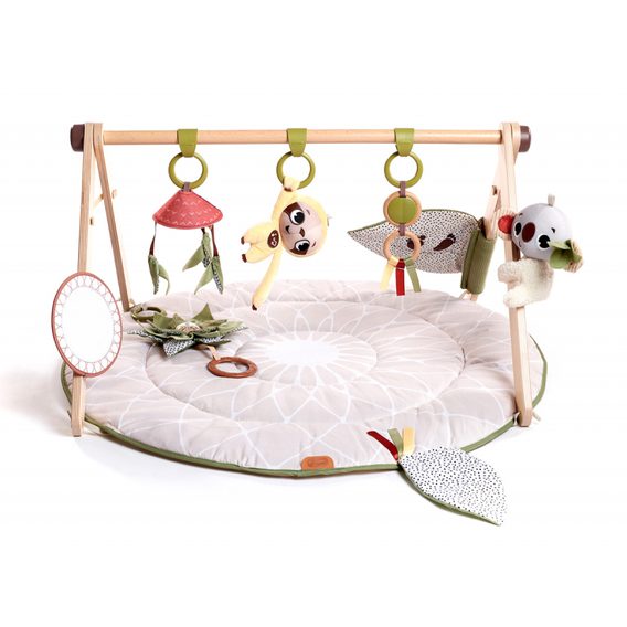 Tiny Love Hrací deka s dřevěnou hrazdou BOHO CHIC