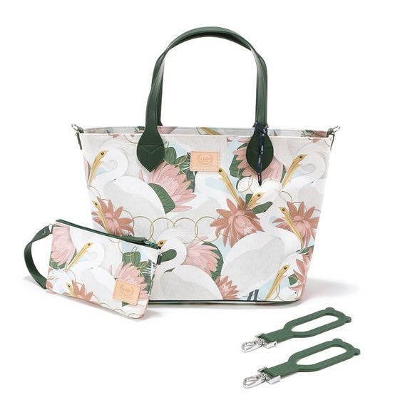La Millou Kabelka a taštička Feeria "M" HERON IN PINK LOTUS
