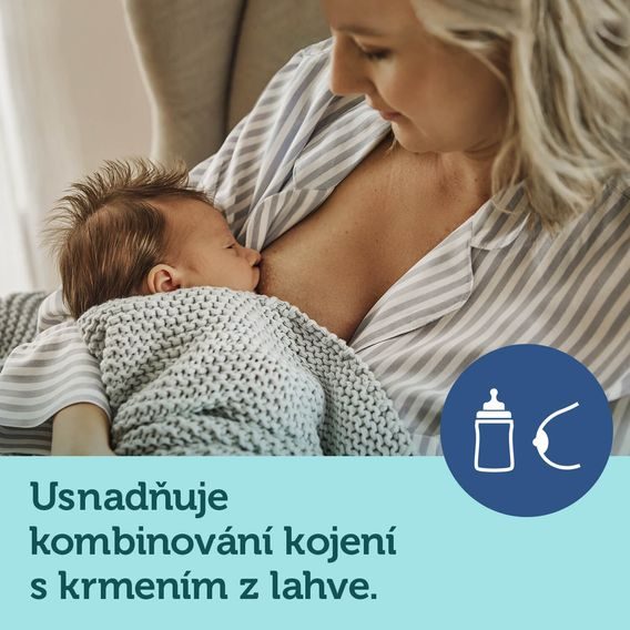 Canpol babies Láhev se širokým hrdlem Newborn 240ml MODRÁ