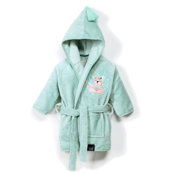 La Millou Župánek Bamboo Soft "S" - MINT & YOGA CANDY SLOTH PINK