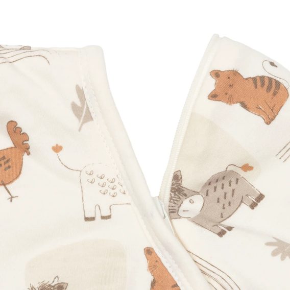 Jollein Spací pytel 2v1 s odepínacími rukávy 6-18m BARN BUDDIES (90cm)