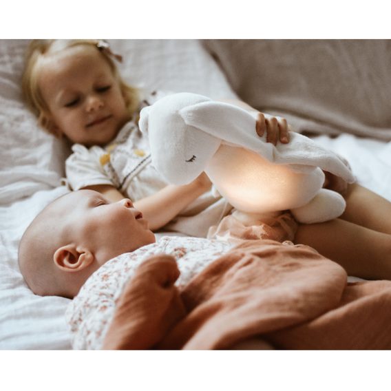 MOONIE Usínáček zajíček 2.0 CREAM