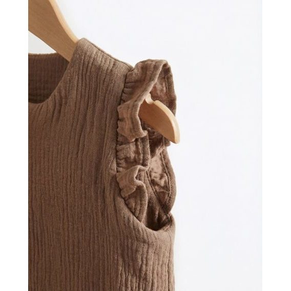 Albero Mio Letní mušelínový spací pytel 4-12m (CC8) ČOKOLÁDOVÁ