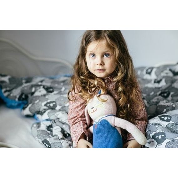 La Millou Luxusní dětská deka s výplní vel.L, CHEEKY MONKEY ORANGE - ORANGE