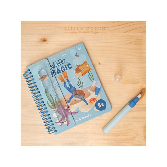 Little Dutch Kniha kouzlení s vodou Jim & Friends