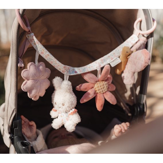 Little Dutch Řetěz na kočárek králíček Miffy Lucky Blossom