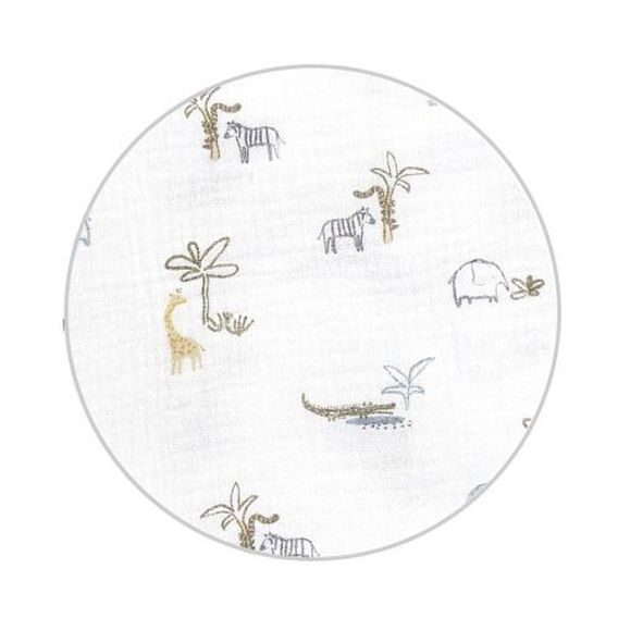 BabyOno Mušelínové pleny 3ks SAFARI