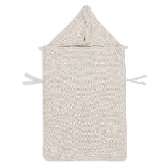 Jollein Fusak do autosedačky Basic Knit OATMEAL