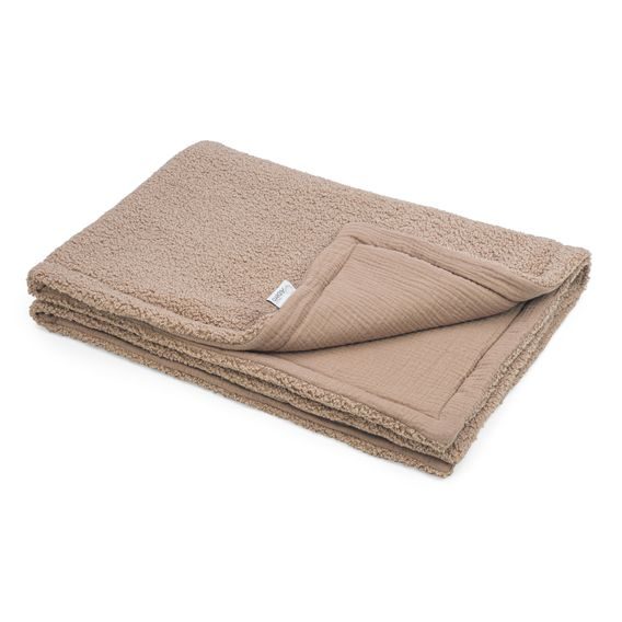 Albero Mio Zateplená dětská deka Boucle LATTÉ
