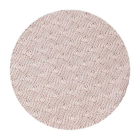 BabyOno Pletená dětská deka bambusová SVĚTLE BÉŽOVÁ