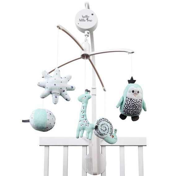 Tiamo Hudební kolotoč na postýlku - HELLO LITTLE ONE