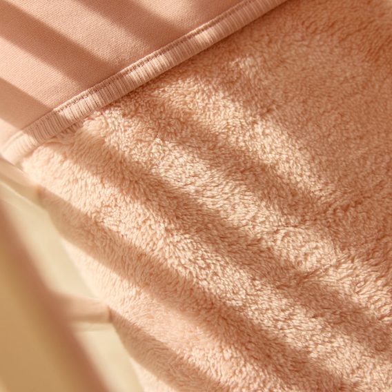 Jollein Deka 75x100cm Basic Sherpa Silk Rose