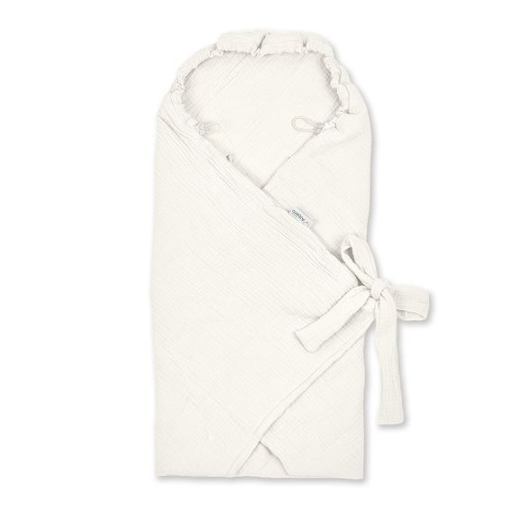 Albero Mio Mušelínová zavinovačka do autosedačky (CC0) VANILKOVÁ