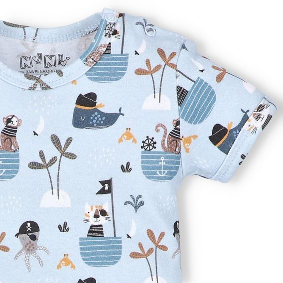 NINI Body krátký rukáv Pirates VZOROVANÉ