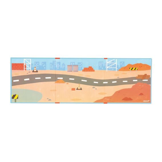 Janod Magnetická kniha Magnetistories NA STAVBĚ