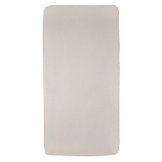 Jollein Prostěradlo napínací 2ks jersey 120x60 Ivory/Nougath