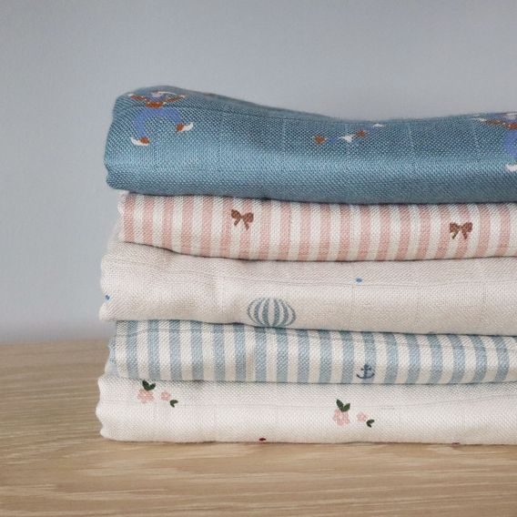 NUUROO Josefine Bambusové mušelínové pleny 2 ks Celebration