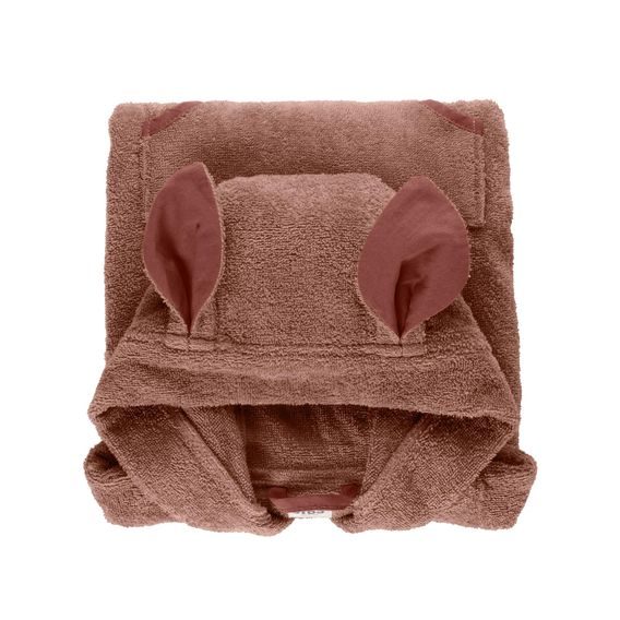BIBS Kangaroo froté pončo BIO bavlna WOODCHUCK