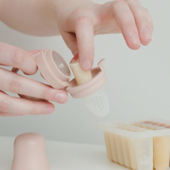 BIBS Silikonová formička na mražení příkrmů IVORY
