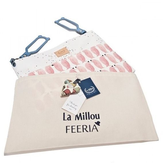 La Millou Organizér na kočárek Feeria Premium - ARCTIC BEAR FAMILY