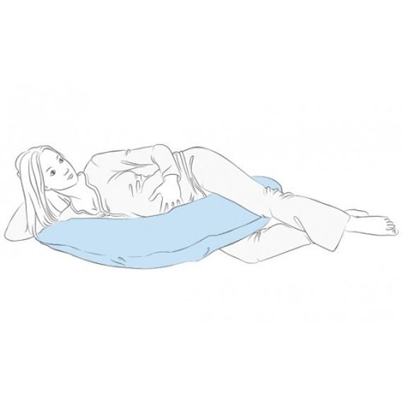 Ceba Multifunkční těhotenský a kojící polštář Cebuška Physio DUO jersey - FOLKLÓR