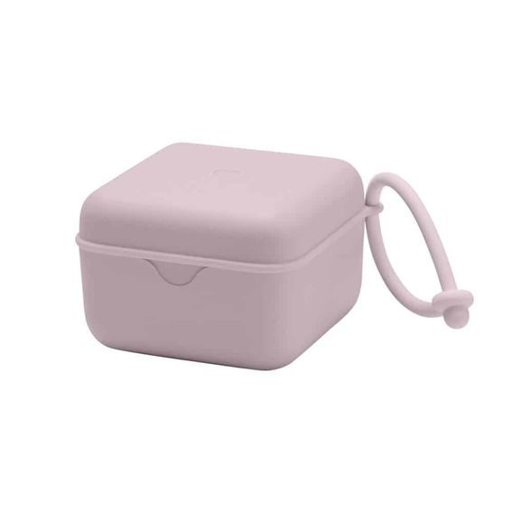 Bibs Krabička na dudlík DUSKY LILAC