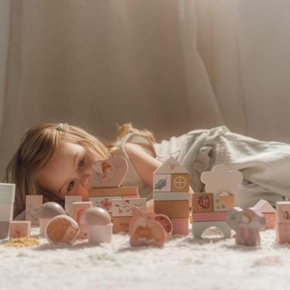 Little Dutch Kostky v tubě Fairy Garden